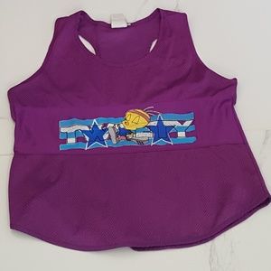 Loony Tunes Purple Tweety  Tank